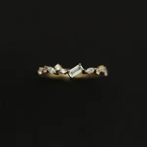 Rectangular Zirconia Ring