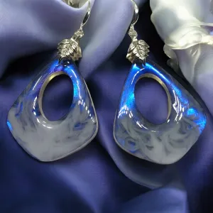 Regal Bloom Purple Earrings