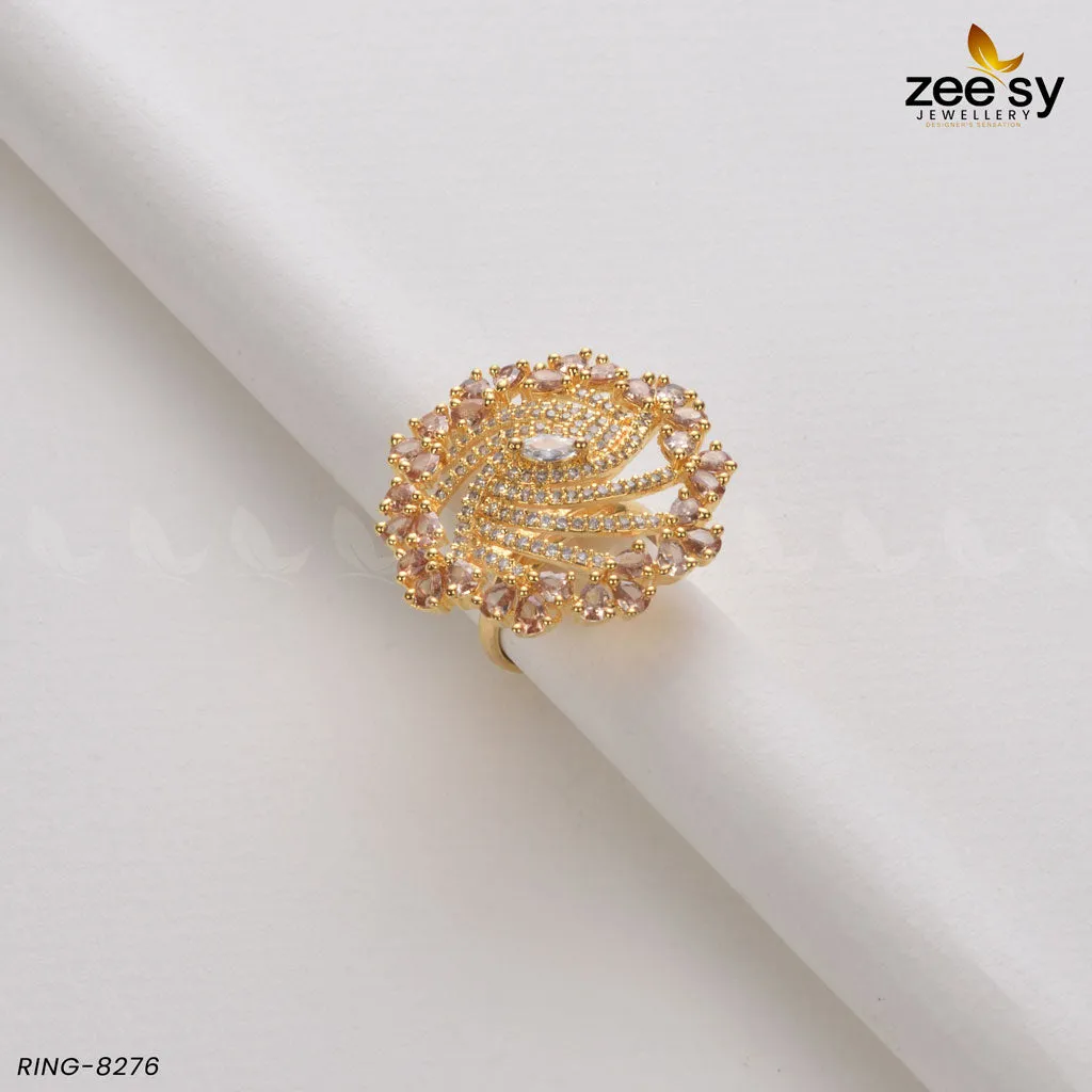 Rhinestone Ring-8276