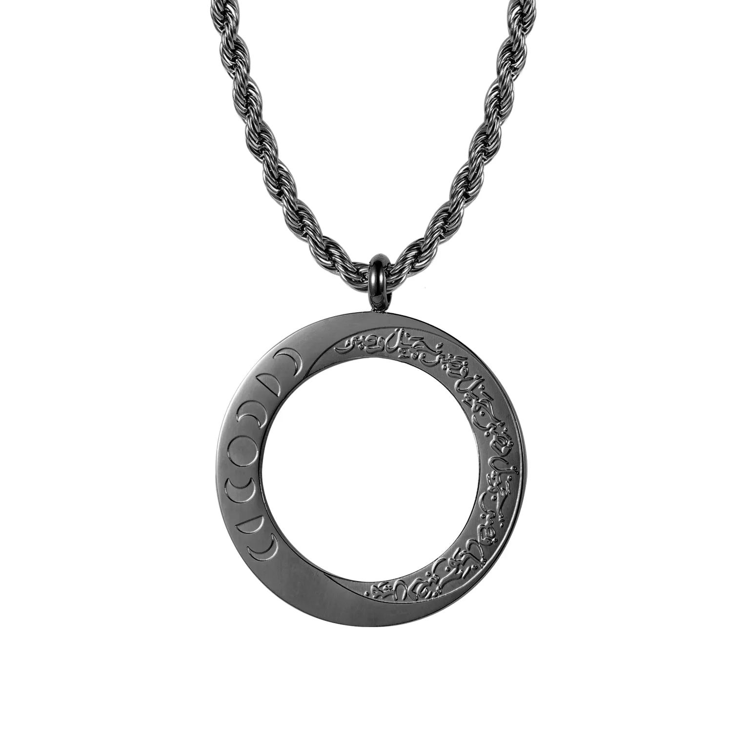 Round Islamic Calligraphy Pendants SN2882
