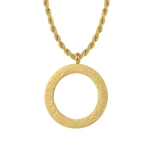 Round Islamic Calligraphy Pendants SN2882