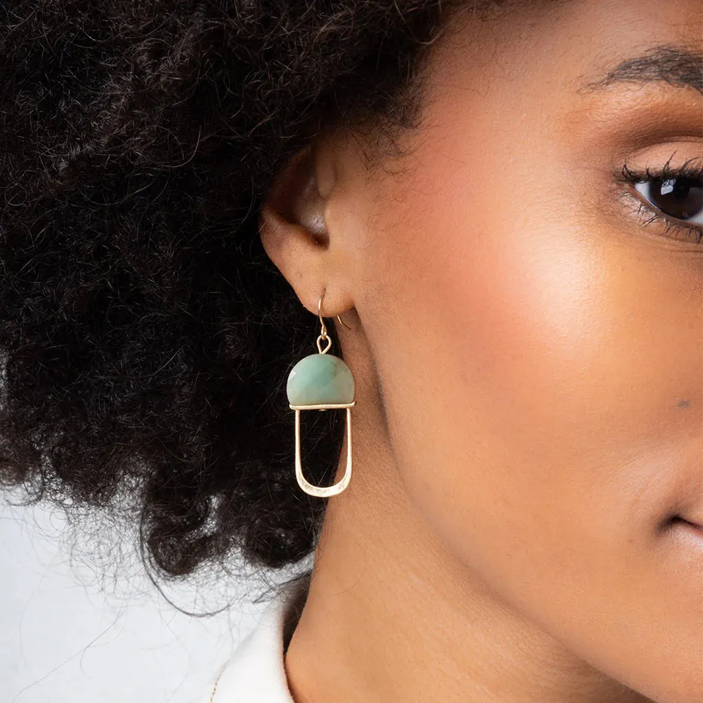 SCOUT Modern Stone Chandelier Earrings