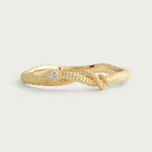 Serpent Hinged Bangle