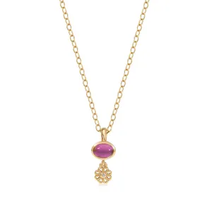 Shanti Pink Tourmaline Pendant