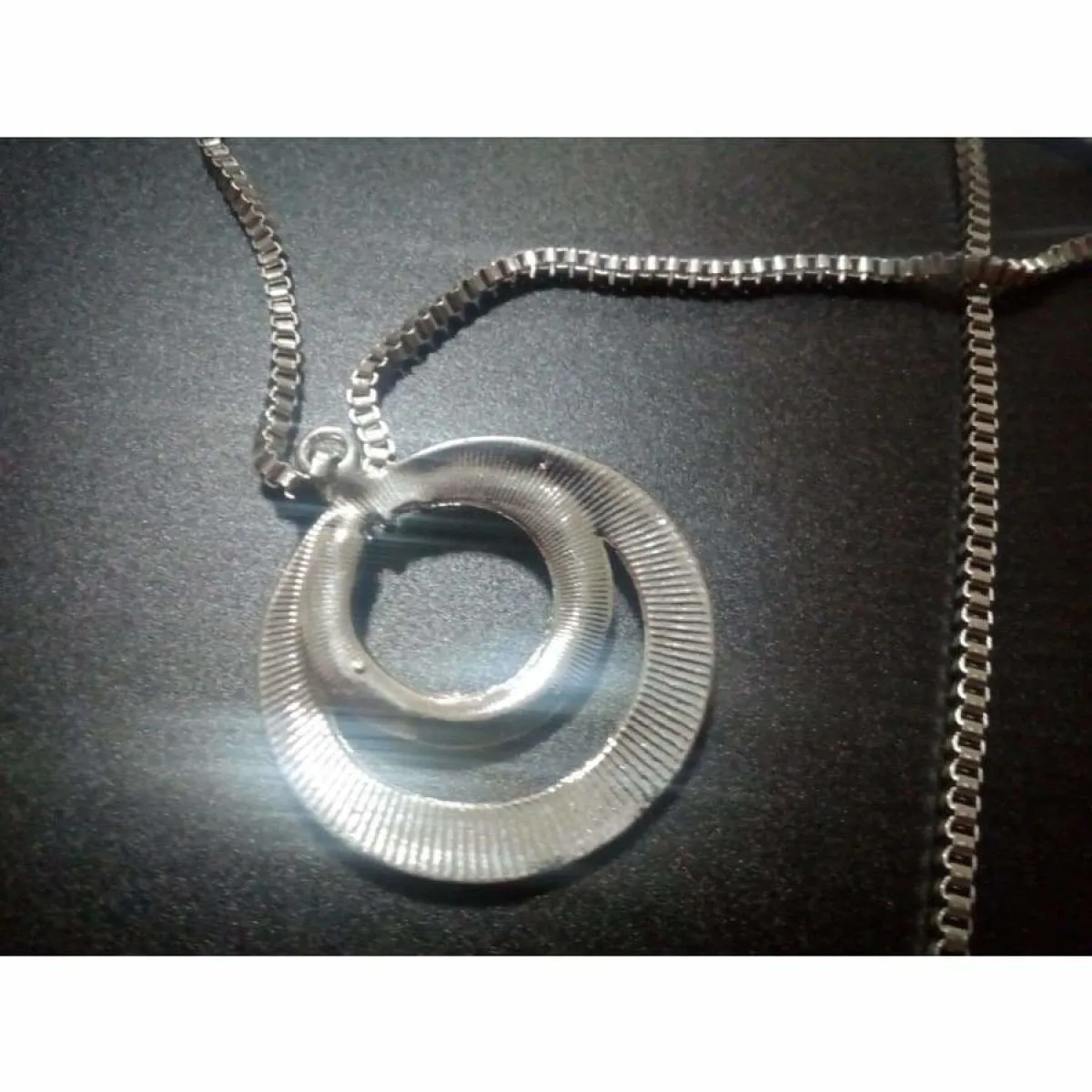 Silver Colour Band Necklace Glass Crystal Costume Jewelry Crystals Jewellery