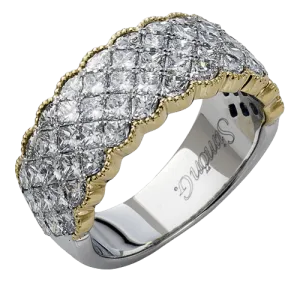 Simon-Set Anniversary Ring In 18k Gold With Diamonds MR1911_WHITE_18K_X_2T