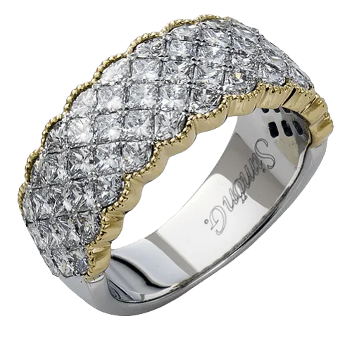 Simon-Set Anniversary Ring In 18k Gold With Diamonds MR1911_WHITE_18K_X_2T