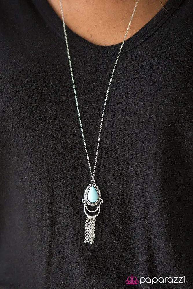 Summer Fiesta- Blue Necklace