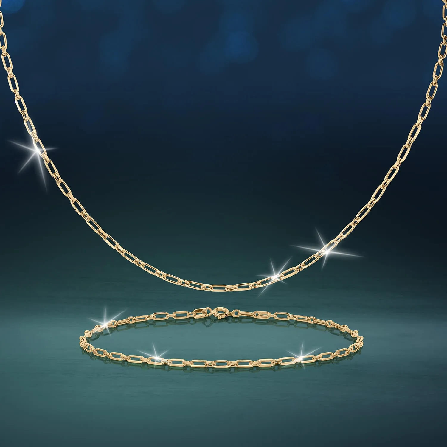 Tesoro Vero Paperclip Bracelet