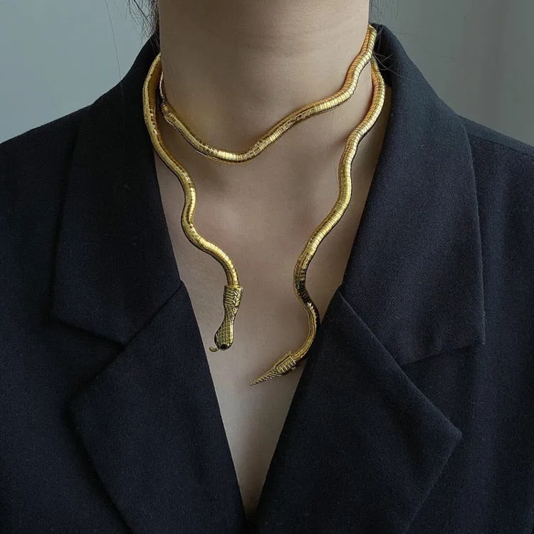 Trendy Snake Necklaces For Women Gift