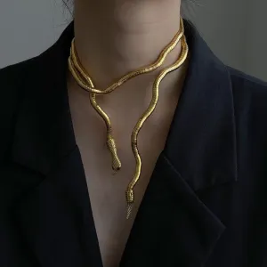 Trendy Snake Necklaces For Women Gift