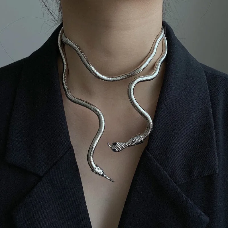 Trendy Snake Necklaces For Women Gift