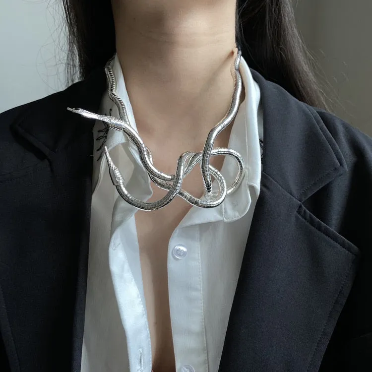 Trendy Snake Necklaces For Women Gift