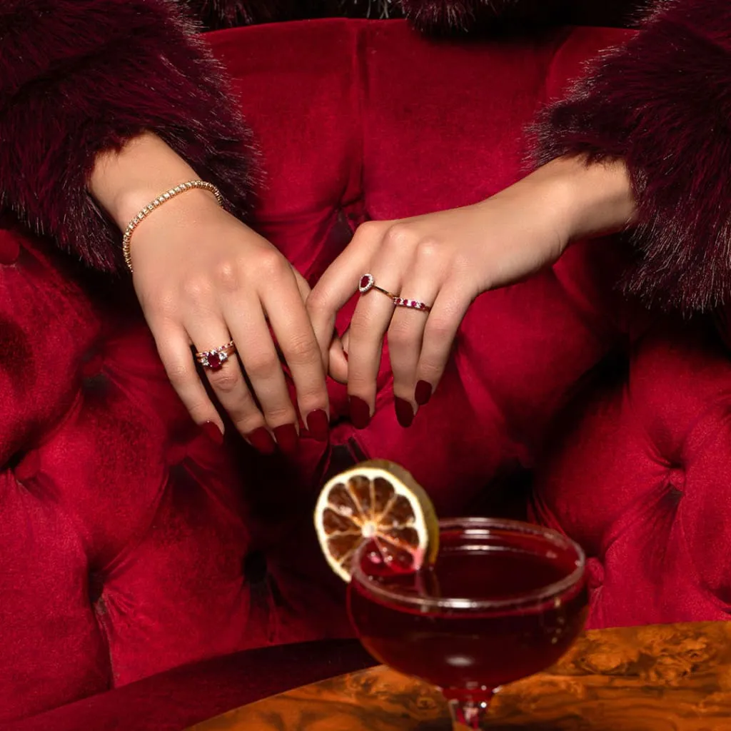 UTOPIA - Ruby Gold | Wedding & Eternity Ring
