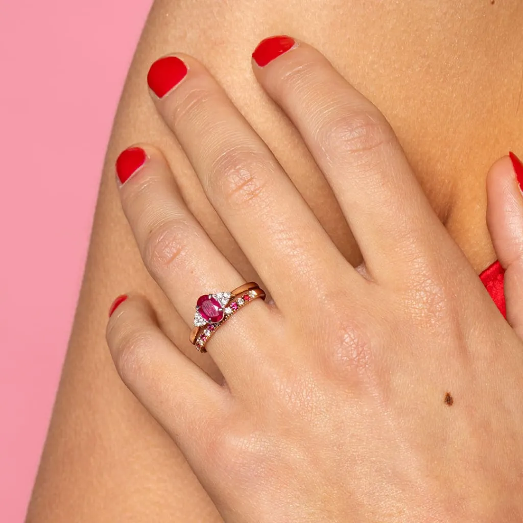 UTOPIA - Ruby Gold | Wedding & Eternity Ring