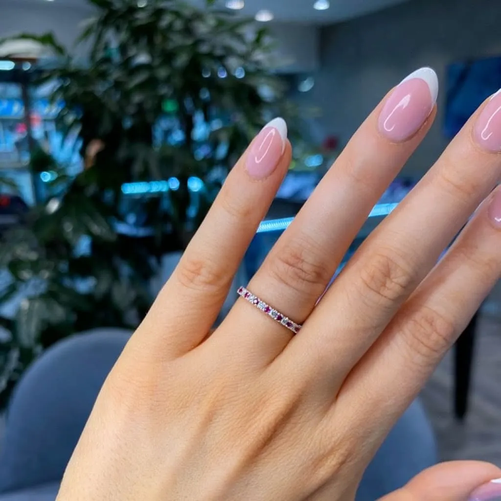UTOPIA - Ruby White Gold | Wedding & Eternity Ring