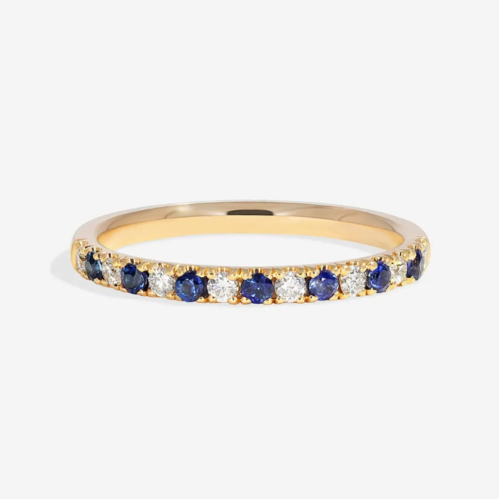 UTOPIA - Sapphire Gold | Wedding & Eternity Ring