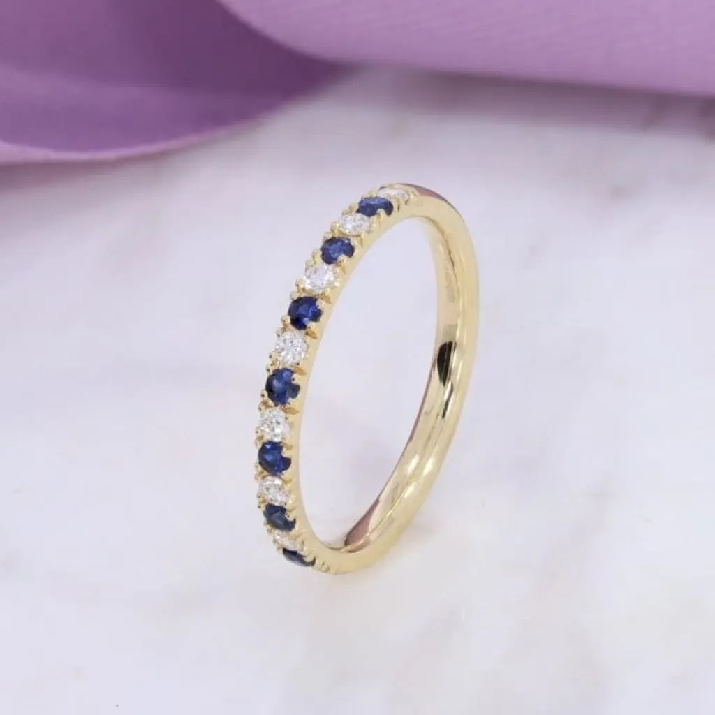 UTOPIA - Sapphire Gold | Wedding & Eternity Ring