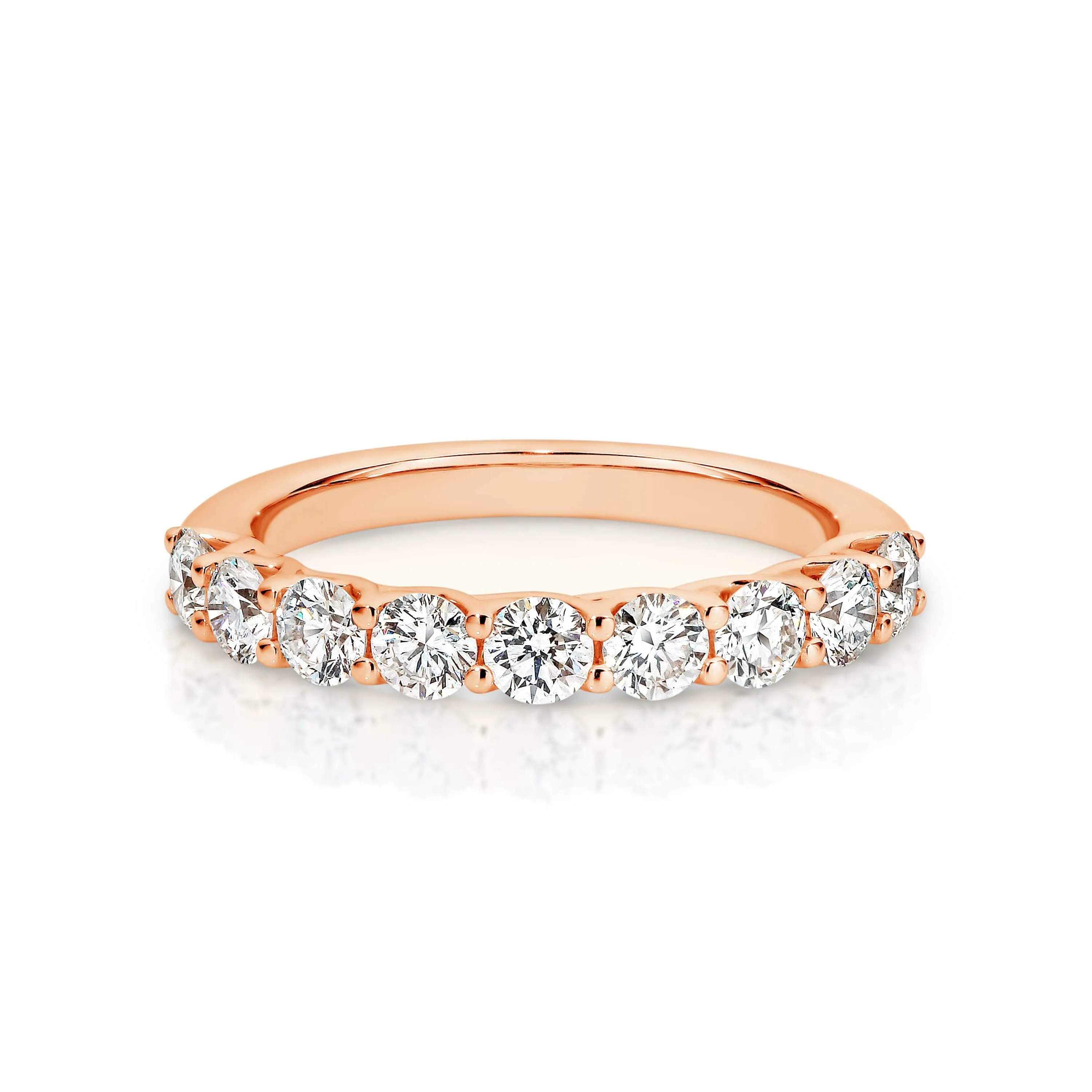 Vera | 9 Stone Round Brilliant Diamond Ring