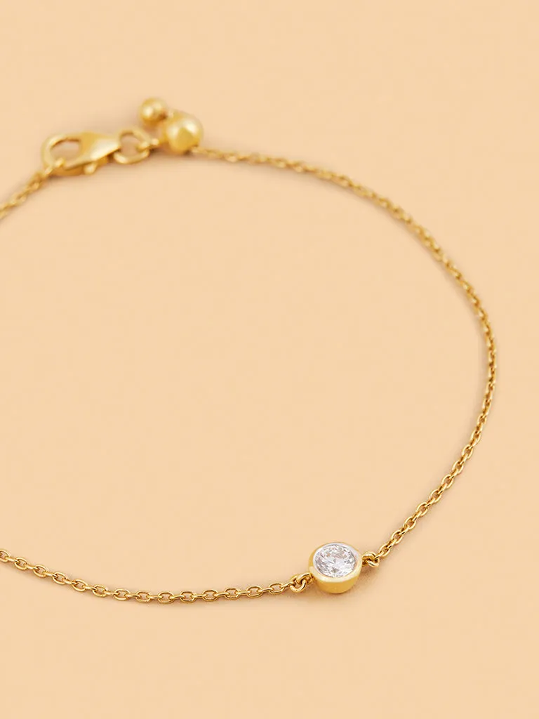 Westside X Pome Classic Lab Diamond Solitaire Bracelet