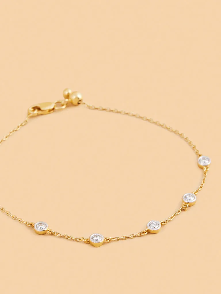 Westside X Pome Dazzling Lab Diamond Chain Bracelet