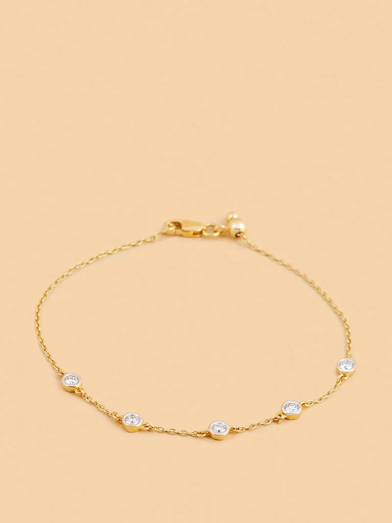 Westside X Pome Dazzling Lab Diamond Chain Bracelet