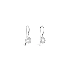 Wild Iris Icon Mini Drop Earrings
