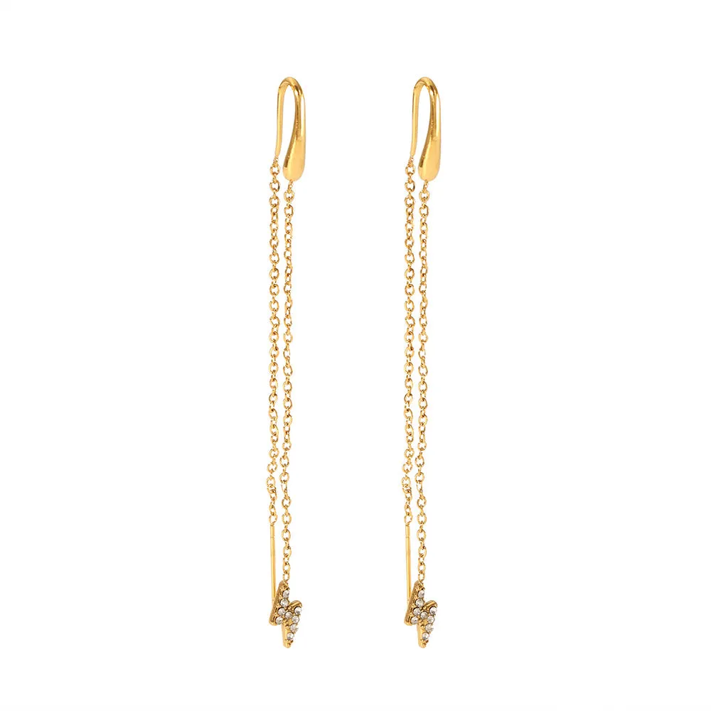 Zella chain earrings