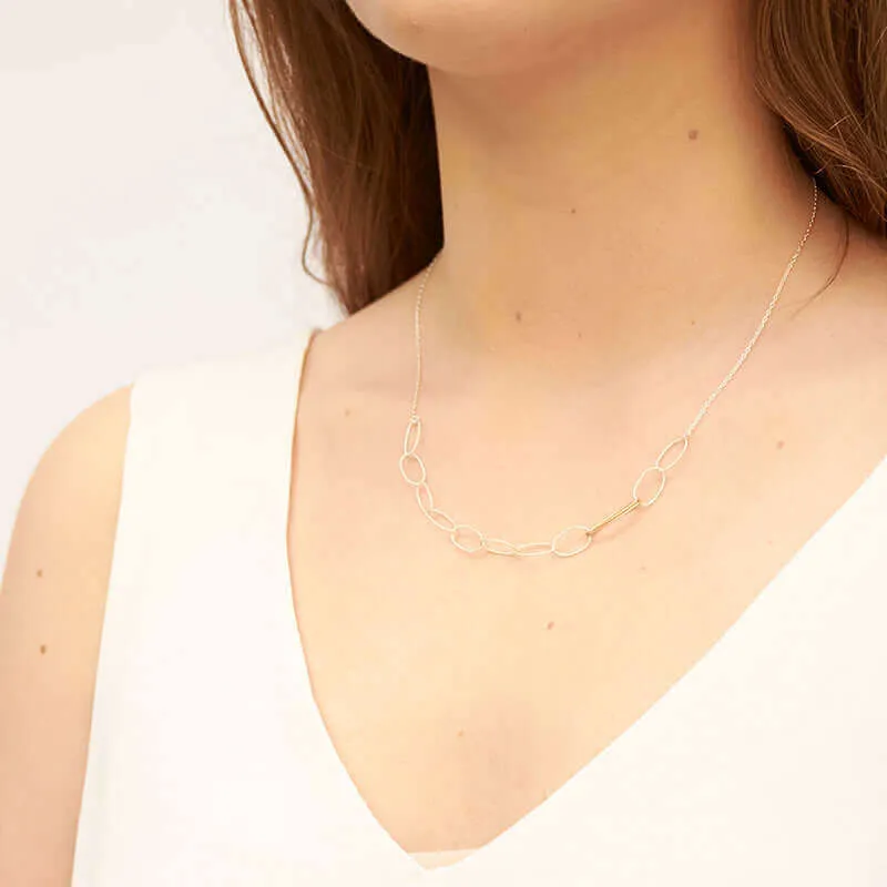 ZUMA DUAL CHAIN NECKLACE